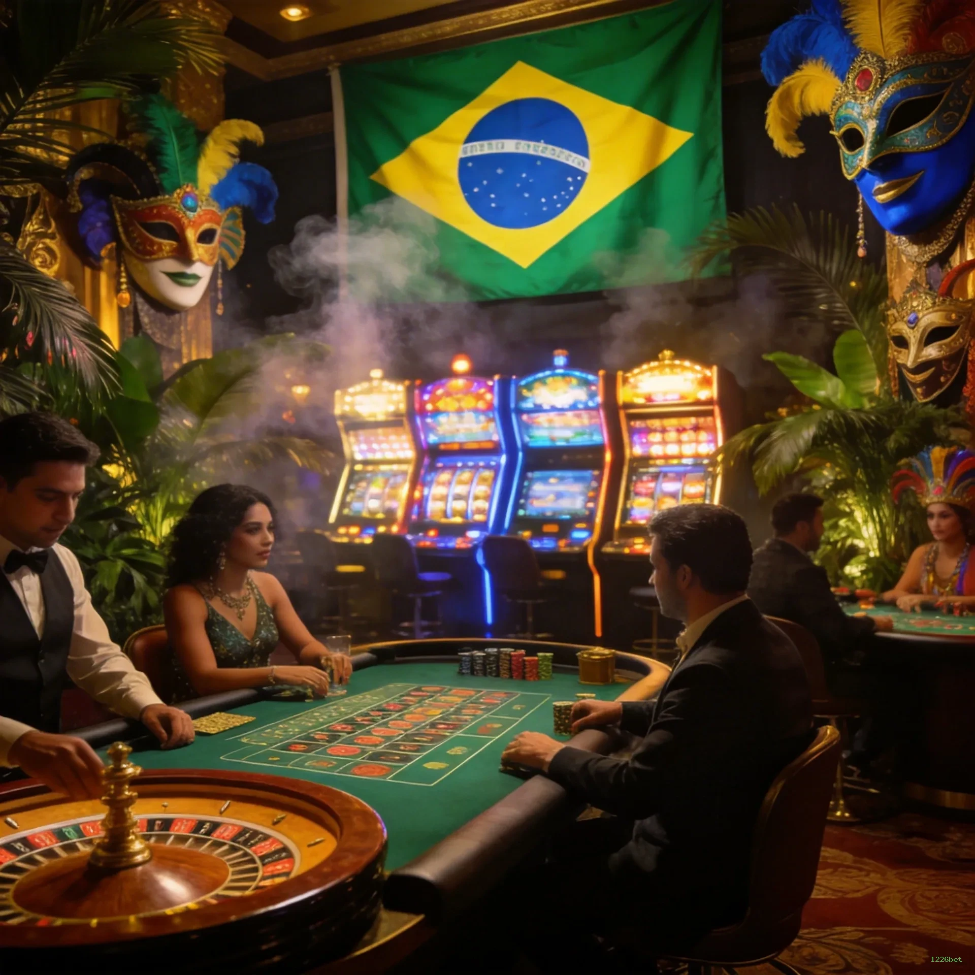 Equipe de suporte ao cliente da 1226bet